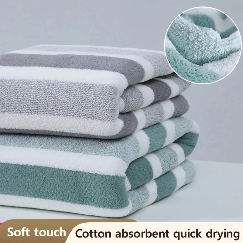 Thick Absorbent Cotton Bath Towel 30x60 in